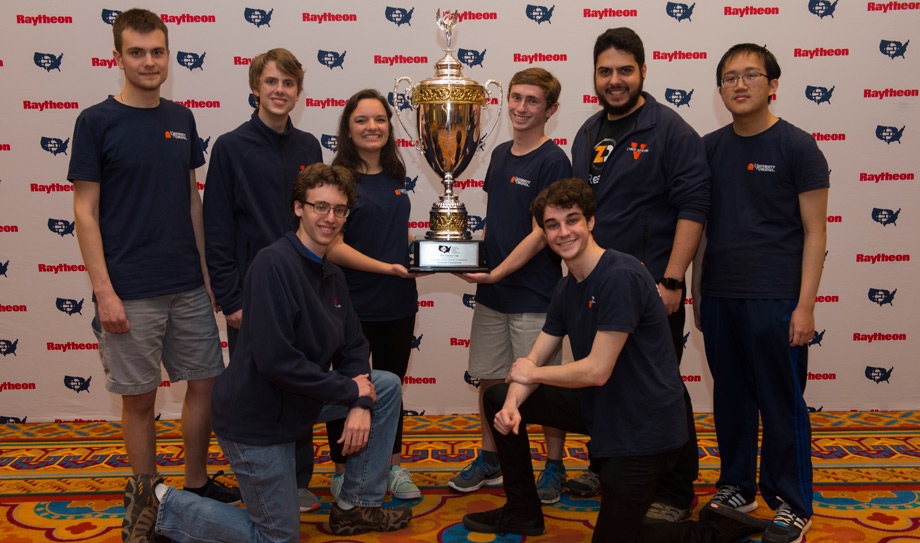 Our 2018 cyber defense team.