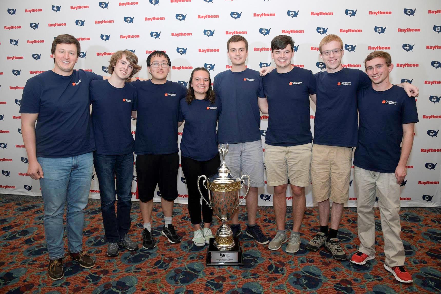 Our 2019 cyber defense team.